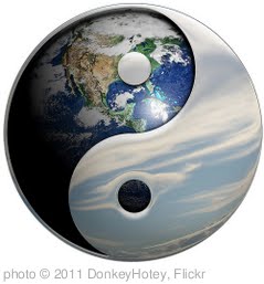 'Yin Yang Sky Earth - Illustration' photo (c) 2011, DonkeyHotey - license: http://creativecommons.org/licenses/by/2.0/