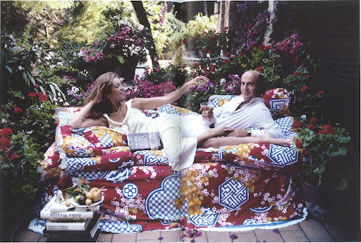 I'm seeing a beach towel design. 