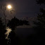 Lever de lune sur l'Atlantique