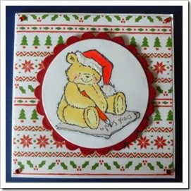 Santa Christmas Card Santa Christmas Card