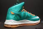 Gallery: Nike LeBron X Miami Setting or Dolphins if you Like nike lebron 10 gr miami dolphins 4 03 Gallery: Nike LeBron X Miami Setting or Dolphins if you Like