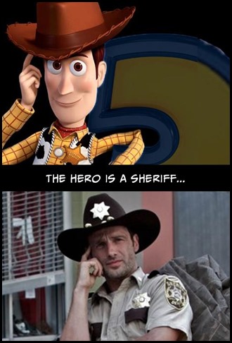 Walking Dead v Toy Story 1