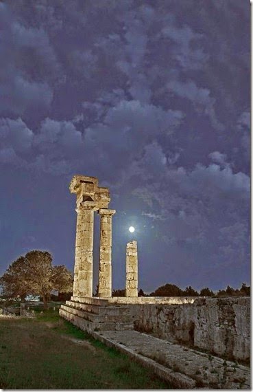 Temple of Apollo at the Akropolis of Rhodes