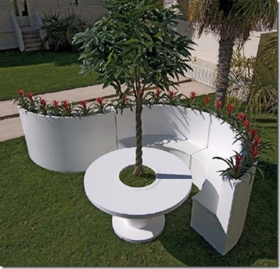 jardin moderne