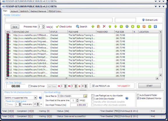 Download FESOUP v4.2.1.3 - Mediafire|Rapidshare Folder Extractor & Downloader, MF Download Assistant and Clipboard Filter plus more... Download FESOUP v4.2.1.3 - Mediafire|Rapidshare Folder Extractor & Downloader, MF Download Assistant and Clipboard Filter plus more...