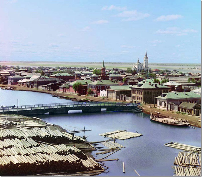 View-of-the-City-of-Tobolsk-from-the-North-from-the-Bell-Tower-of-the-Church-of-the-Transfiguration-1912 View-of-the-City-of-Tobolsk-from-the-North-from-the-Bell-Tower-of-the-Church-of-the-Transfiguration-1912