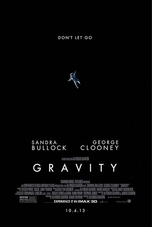 Gravitáció szinkronizált előzetes és IMAX poszter