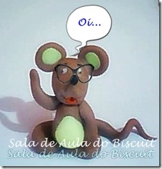 Aprendendo a modelar Ratinho em massa de biscuit