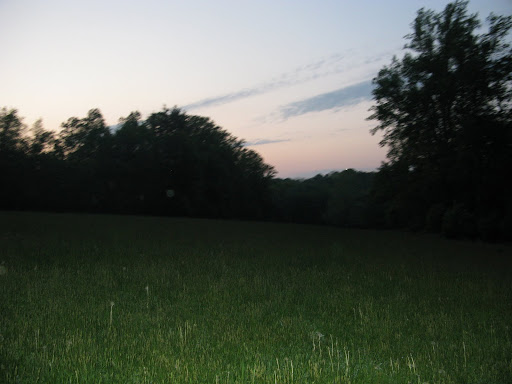 As the night settled in, I remembered that there is at least one coyote lurking around at the farm.  It was time for me to go back to the safety of the house!