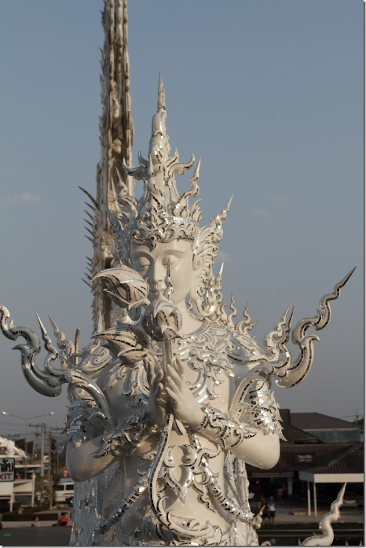 Statue at White Temple, Chiang Rai