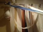 Sonia's bras were hanging out everywhere.