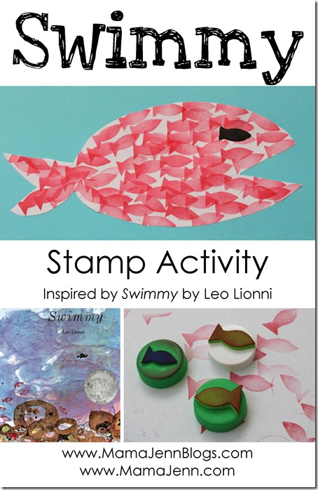 Swimmy by Leo Lionni Fish Stamp Activity