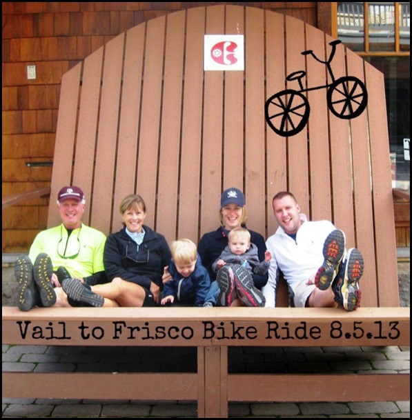Vail to Frisco Bike Text 8-5-13