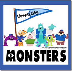 University Monsters Worksheets (Toddler, Preschool, Kindergarten, 1st, and 2nd Grade) University Monsters Worksheets (Toddler, Preschool, Kindergarten, 1st, and 2nd Grade)
