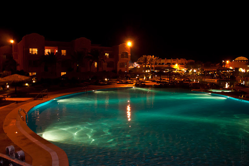 Отель Caribean World Resort Soma Bay. Хургада. Египет. 17оо по Кеиву, но конец ноября и темнота соответствующая.