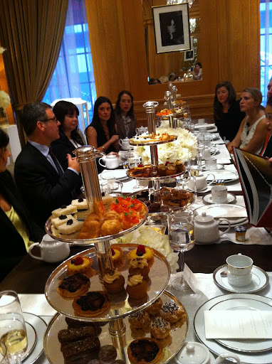Pierre shared stories about Cartier's heritage, including its craftsmanship, unique style, and famed diamonds.