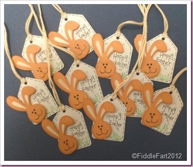 Easter Bunny Tags