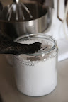 And now for the confectioner's sugar.