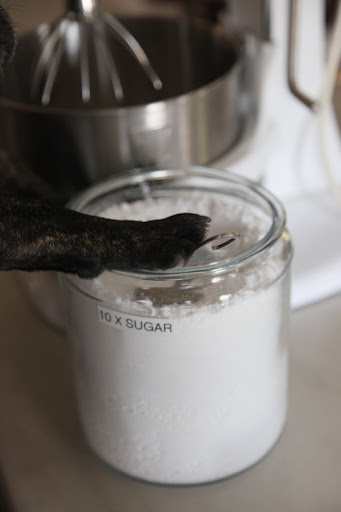 And now for the confectioner's sugar.