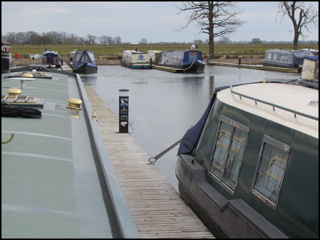 Iced marina