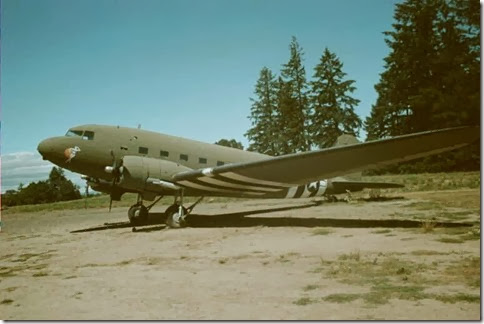 1944 Douglas C-47 Skytrain at the Evergreen Aviation Museum in 2001
