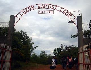 Day 1 - Luzon Baptist Church Camp gate