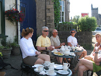 A cream tea break.