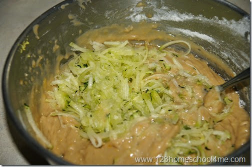 add 1 1/2 cup grated zucchini add 1 1/2 cup grated zucchini