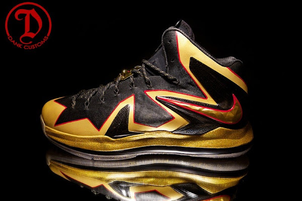 LeBron X PS Elite 8220Championship8221 for King James by Dank Customs