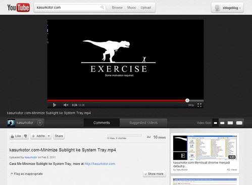 Tampilan Baru YouTube