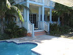 The front of our villa