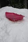 Tip - bring a sled to drag in gear and food. It cannot be used on the hill (innertubes only), but will help a great deal for hiking in and out.