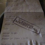 They even put a funny stamp on your receipt after you get your food.  Run by an ex-pat, I assume.