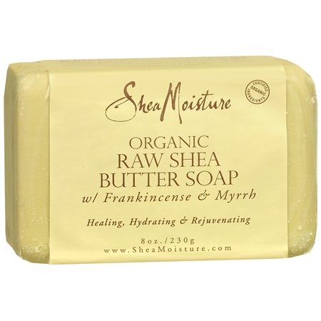 SheaMoisture Organic Bar Soap in Raw Shea with Frankincense & Myrrh ($5)