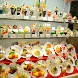 delicious assortment of foods in hiroshima in Hiroshima, Hirosima (Hiroshima), Japan