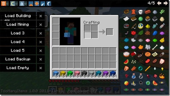 too-many-items-minecraf