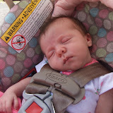 Sleeping in her Car Seat