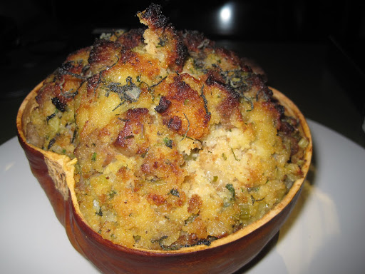 Cornbread Sausage Stuffing courtesy of David Burke. Cornbread Sausage Stuffing courtesy of David Burke.