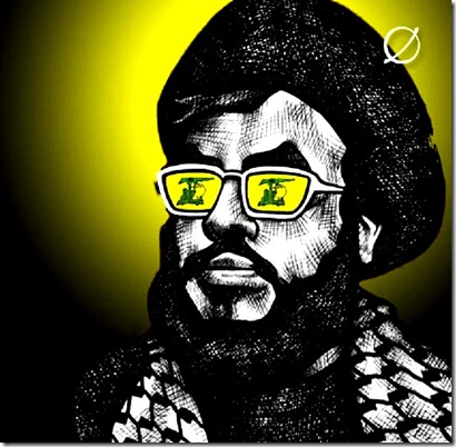 Sayyed Hasan Nasrallah caricature Sayyed Hasan Nasrallah caricature