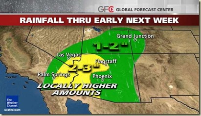 Rainfull thry early next week Rainfull thry early next week