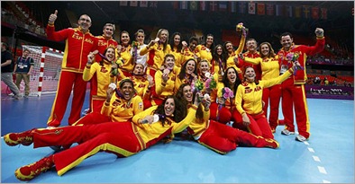 espa&ntilde;a balonmano medalla de bronce