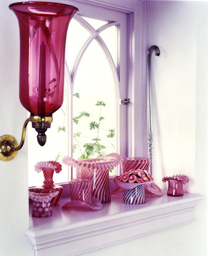 These glass stovepipes, which became extremely popular, show the whimsical side of the material. (Martha Stewart Living) These glass stovepipes, which became extremely popular, show the whimsical side of the material. (Martha Stewart Living)