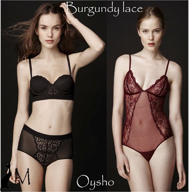 Lencería: Burgundy Lace-47906-miauuumiauuu