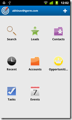 Seesmic home screen, post loading and login Seesmic home screen, post loading and login