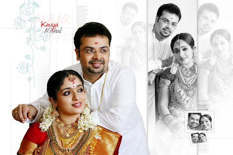 Kavya Madhavan's wedding Album Pics