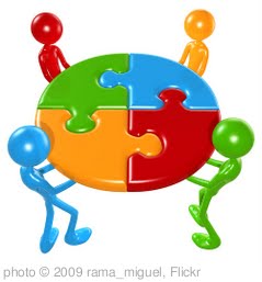 'Working Together Teamwork Puzzle Concept' photo (c) 2009, rama_miguel - license: http://creativecommons.org/licenses/by-sa/2.0/