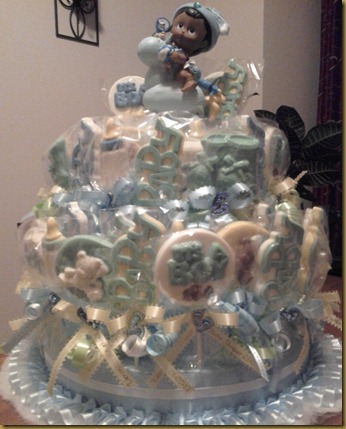 The perfect baby shower center piece