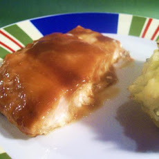 Oven Roasted Salmon With Miso Glaze
