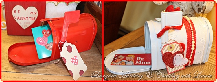 Valentine decor red mlbx-horz