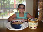 Irma and her lovely daughter Gianna made the perfect summer pairing...with Ice Cream!!!